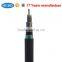 GYTY53 24 core single mode underground / direct buried fiber optic cable for underground