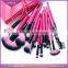 Real horse hair makeup brushes, makeup brush travel