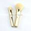 Rose gold 7pcs beauty cosmetic makeup foundation brush set wholesale