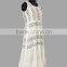 2017 new beach charming hot sexy soft 100% cotton long dress woman dress