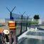 powder coated anti-climb prison 358 fencing/high security panel fence/voltage coated 358 anti- climb welded security fence