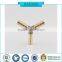 High Grade Certified Factory Supply Fine brass y fitting