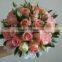 Bride flowers fresh cut roses flower arrangement