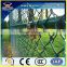 Green PVC-Coated Steel Chain link mesh Perimeter Fence from China factory