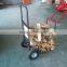 Large 3.50-4'' pneumatic wheels log cart log carrier