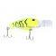 1pc Outdoor 9.5CM Fishing Lures Crank Bait Tackle Swim Bait with 3D eyes Verisimilar Hard Bait