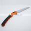 New style SK5 steel meterial blade folding hand saw pruning saws with PP+TPR plastic handle