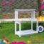 SINOFUR New Design Wood Plastic Composite Flower Display Shelf