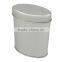 Chinese factory customized unique empty oval airtight coffee tin box