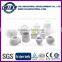 Stone effect cement concrete jar with lid
