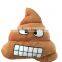 High Qulity Decoration Cotton Fabric Family Home Use Plush Poop Emoji Pillow