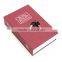 Fireproof Matel Dictionary Secret Hidden Book Safe Box