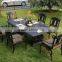 Patio Furniture Aluminum Powder Coated Anodized Cast Aluminum Garden Outdoor Furniture
