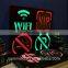 Creative small size bar decor LED light box wall sign