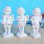 Wedding table centerpieces decoration white love cupid statues