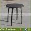 garden furniture aluminum coffee table and chair set