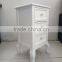 White Three Drawers Wooden Cabinet for Living Room Furnitures