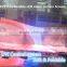 p25 mm DVI control 1.6 x 2.4m video curtain flexible led display price