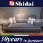 Contemporary Light Navy Fabric Upholstery Sofa And Loveseat Set G183-RE