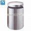 Round waste storage eco recycling rubbish bin for household