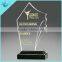 Extravagant transparency red acrylic award