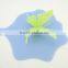 Butterfly shaped Food grade Coffee cup silicone rubber Anti-dust Airtight Seal Silicone Drink Cup Lids