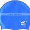 High quality yellow water proof swimming caps and customized silicone swim cap(CAP-112)