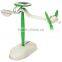 Dongguan toy Solar Powered car and windmill educational toy set from ICTC Factory