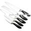 A3349 Durable 5pcs Stainless Steel Kitchen Knife Set with Color Sprayed Handle