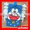 UCHOME Cartoon Luggage Tag Silicone PVC Luggage Tag