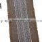 3''*3Y natural jute ribbon with lace on spool