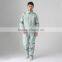 Fashion coverall with protective knee pad