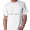 Wholesale 95% cotton 5% Elastic O neck mens tee manufacturer white shirts blank t-shirt