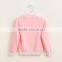 Custom girls baseball style cardigan sweater
