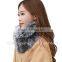 CX-S-183A Ladies Lovely White Fox Fur Fashion Scarf