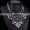 high quality branded crystal ladies chunky statement necklaces