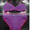 Padded bra without wire and brief for 8-16 years girls