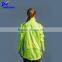 outdoors healthy yellow sports jacket breathable and strechable with led flashing