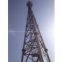 Free-standing steel lattice tower