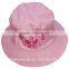 China 100 cotton baby baby flat caps sun bonnet