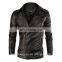 Customized Fashion Style Mens Windbreaker Jacket Man PU Leather Jacket Manufacturers