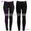 Oem Slim Black Pencil Elastic Waist high waist women plus size pants trousers