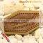 Custom Private Fashion Design Stitching Leather Patch Label For Garment