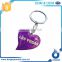 Superior Quality Classical Embossed Promotional Broken Heart Locket Keychain With Key