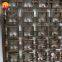 Direct factory stainless steel room divider laser cut decorative folding metal screen