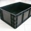 600*400 series black esd box storage plastic tote bins box