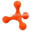 Amazon hot selling durable TPR funny toy for dog molar chew toy/rubber tumbler ball