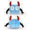 Durable and funny bouncing ball toy squeaky and vibrating electric ball monster toy for dog