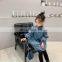 2020 winter new children's clothing girl Korean version thick cotton skirt with small bag sweet wind skirt