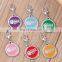 Extremely cute and beautiful zinc alloy round engraved fishbone pattern dog metal tags